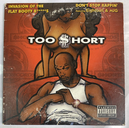 TOO SHORT INVASION OF THE FLAT BOOTY B*****S/DON'T STOP RAPPIN' U.S. CD-SGL 1998