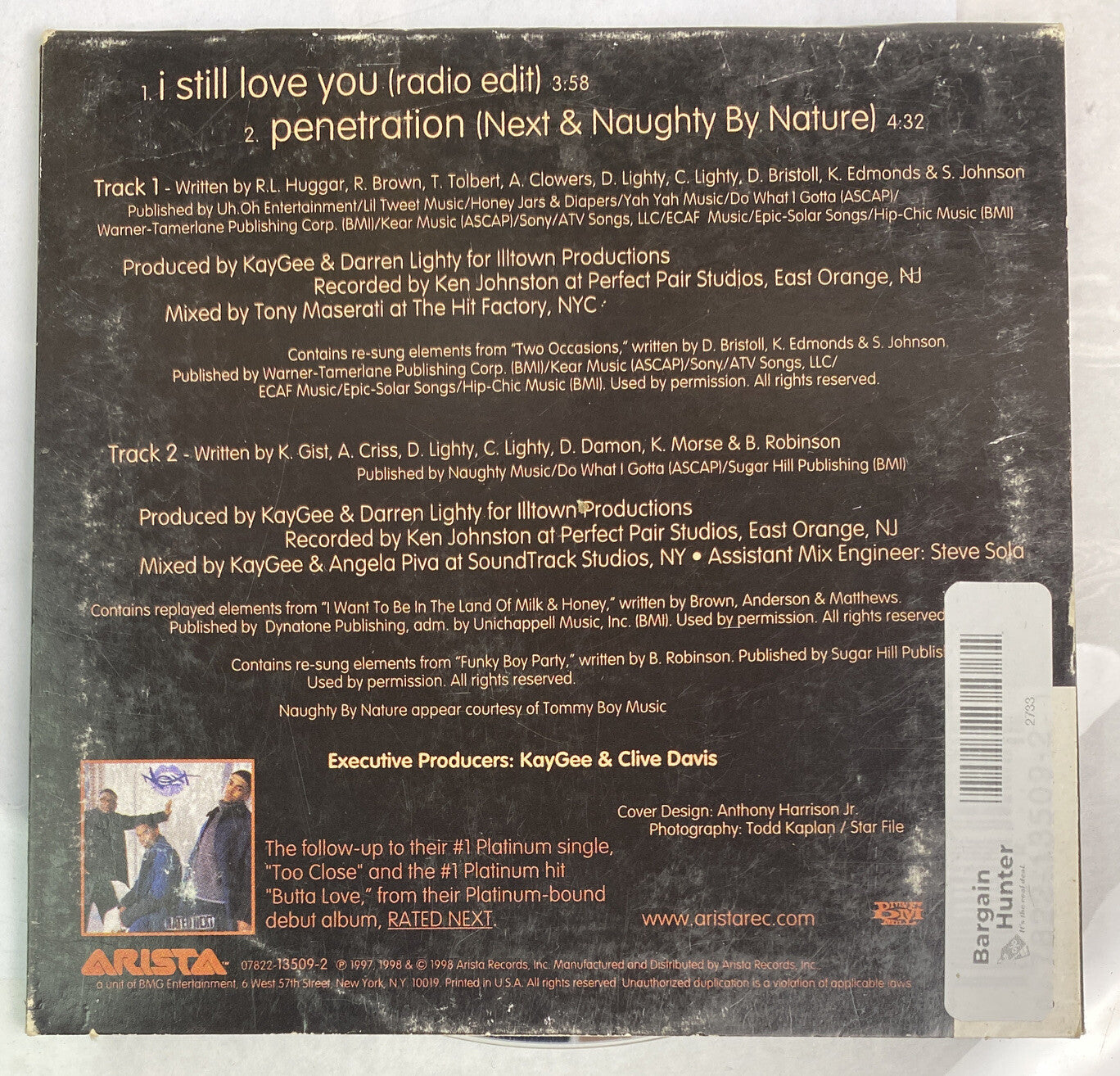 Next I Still Love You Music CD In Good Condition 2733