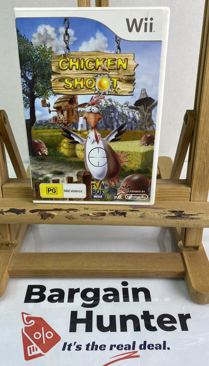 Chicken Shot PAL Nintendo Wii InComplete Game 2503