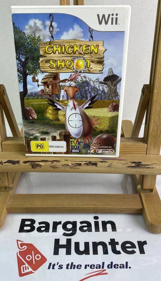 Chicken Shot PAL Nintendo Wii InComplete Game 2503