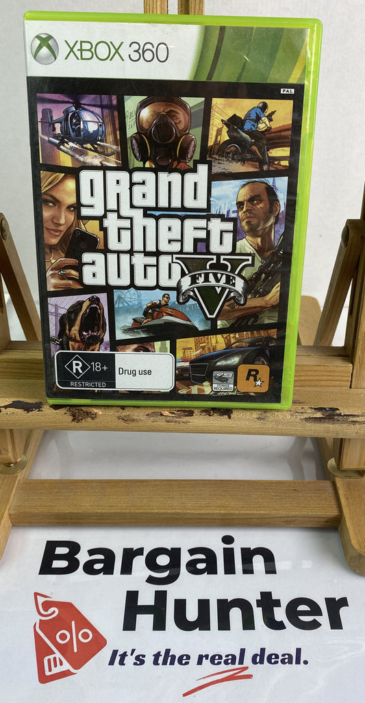 Grand Theft Auto Five V PAL Xbox 360 Complete 3216