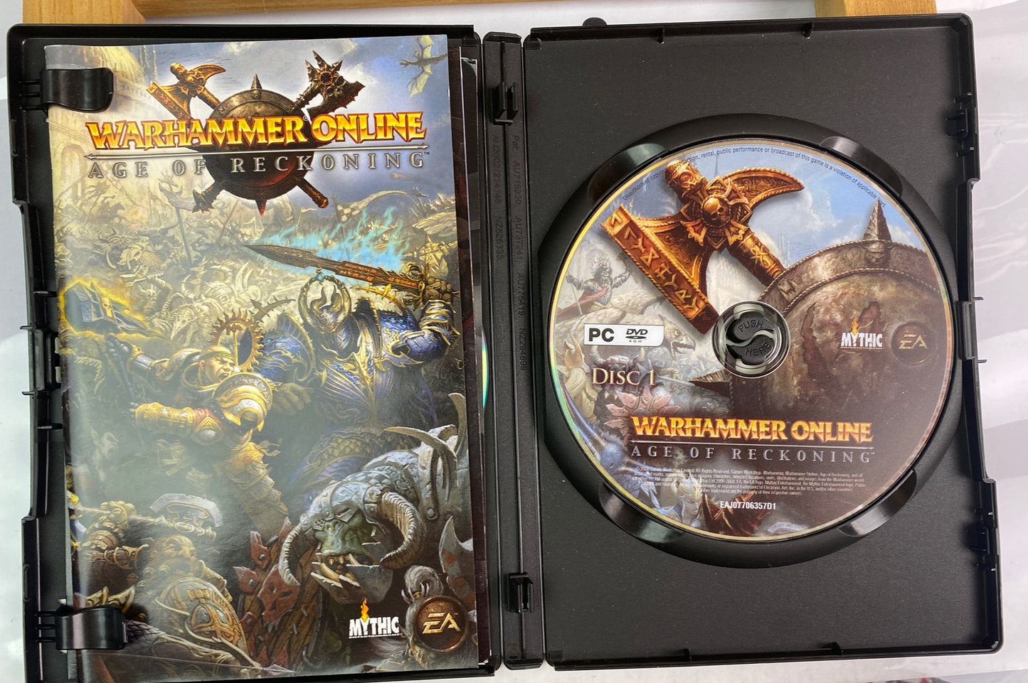 Warhammer Online Age Of Reckoning PC Complete In Good Condition 1005