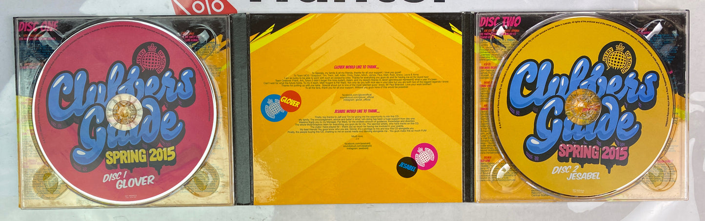 Ministry Of Sound Clubbers Guide Spring 2015 Music CD In Good Condition 3105