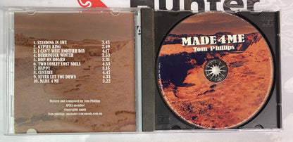 Made 4 Me Tom Phillips Music CD In Good Condition 2940