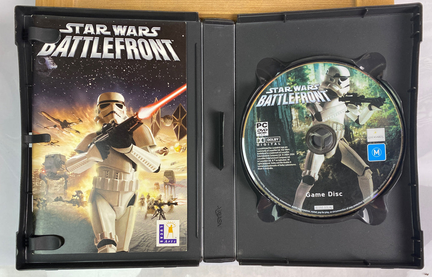 Star Wars Battlefront PC complete Game In Good Condition 1025