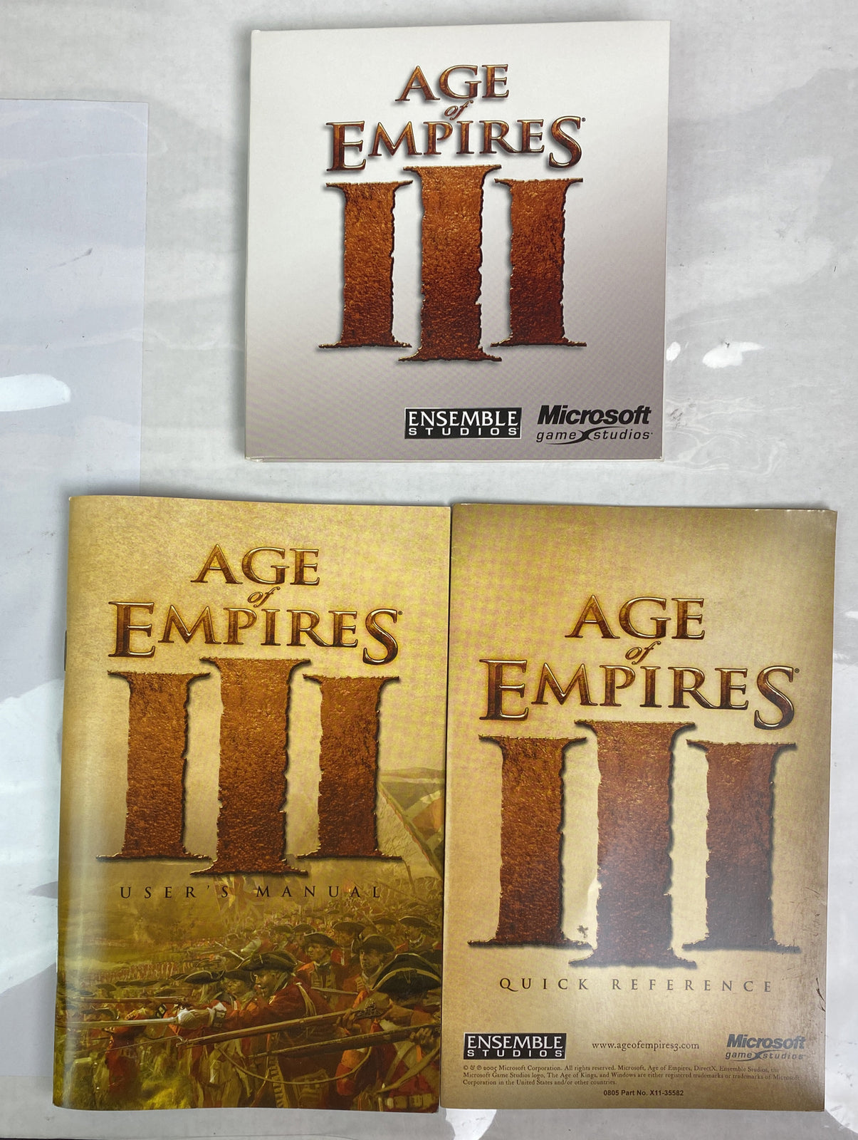 Age Of Empires 3 PC Incomplete Missing Game Disc One 1031