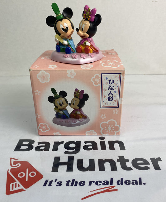 TOKYO DISNEY Resort Mickey Minnie Figure 2012 In Good Condition 2918