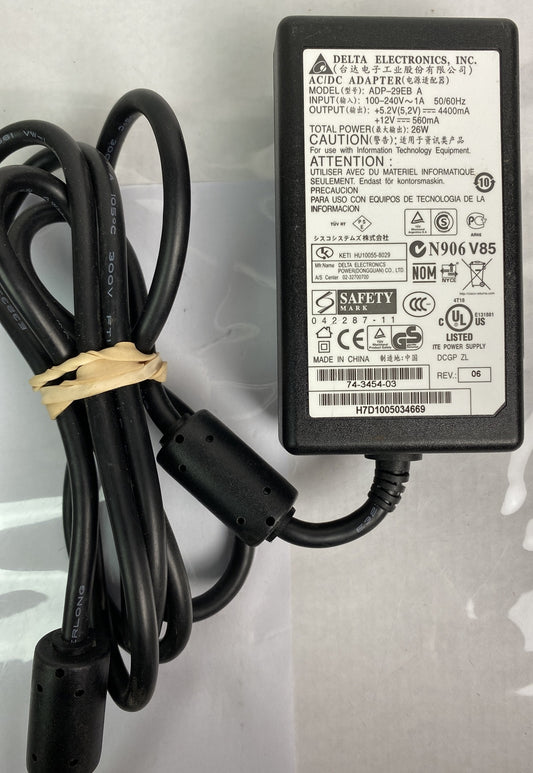 Delta Electronics ADP-29EB A 12V 0.56 A AC Adapter 1705