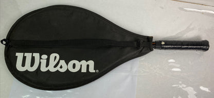 Wilson Tennis Racquet - 28cm Wide 70cm Length + Cover In Good Condition 2915