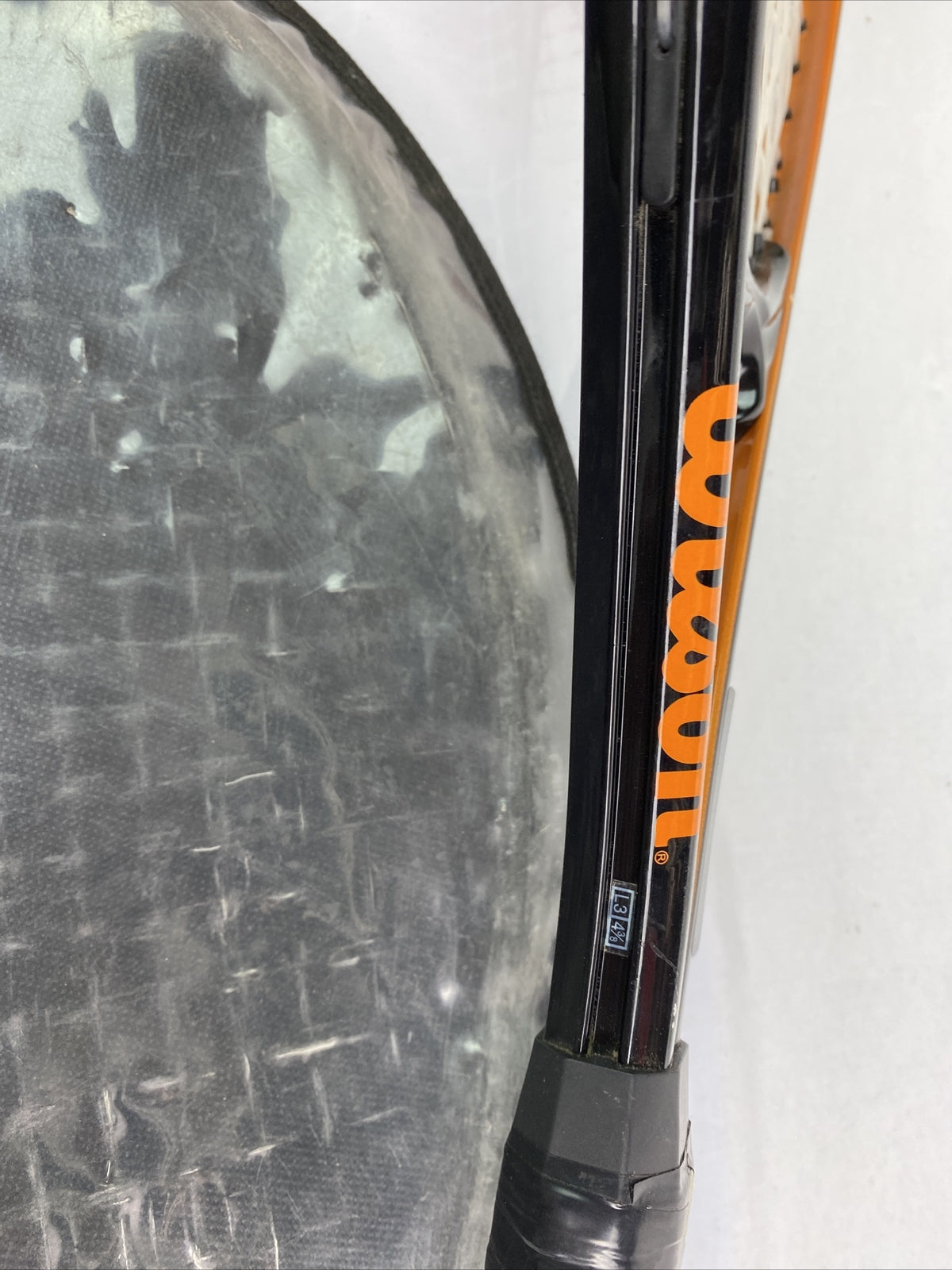 Wilson Tennis Racquet - 28cm Wide 70cm Length + Cover In Good Condition 2915