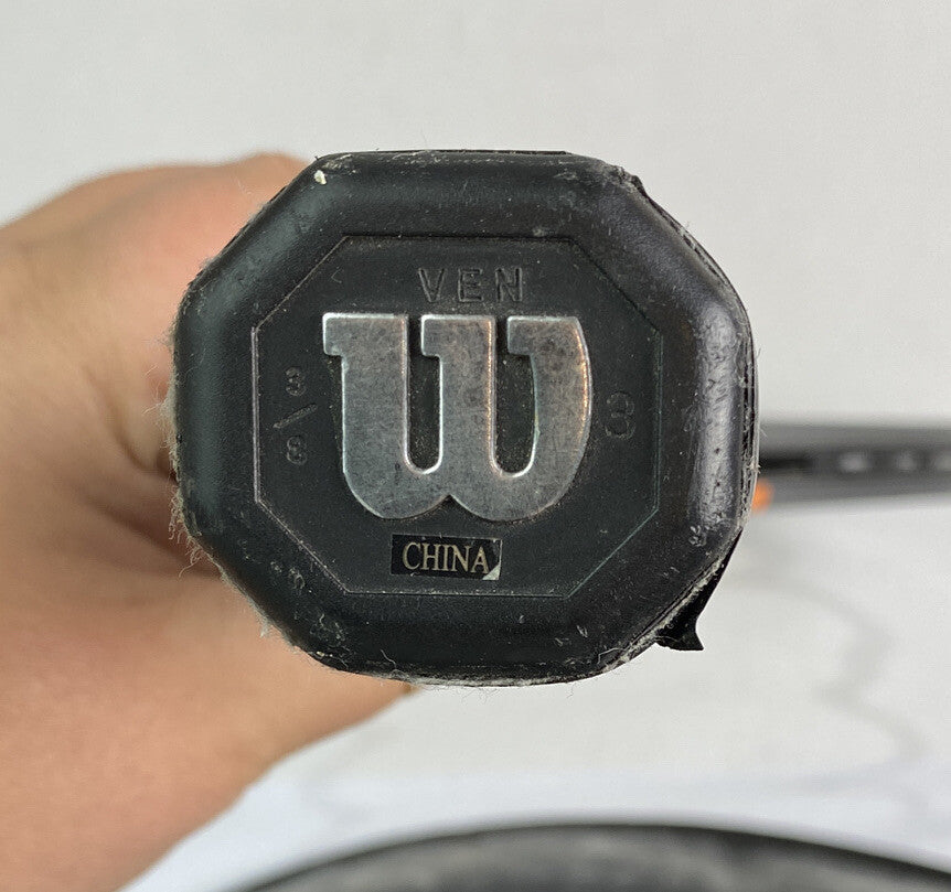 Wilson Tennis Racquet - 28cm Wide 70cm Length + Cover In Good Condition 2915