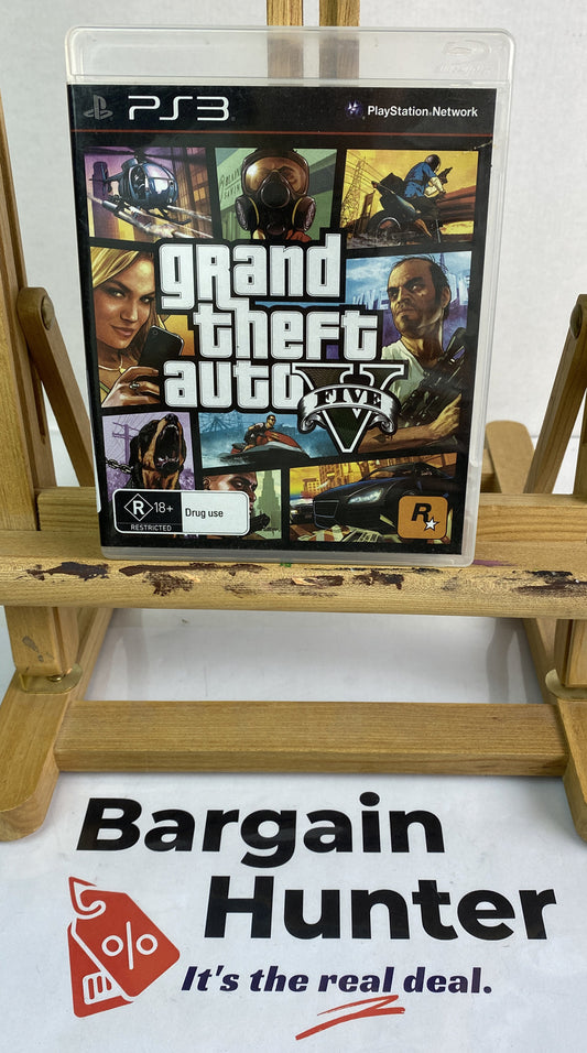 Grand Theft Auto Five V PAL Playstation 3/PS3 Complete 3231