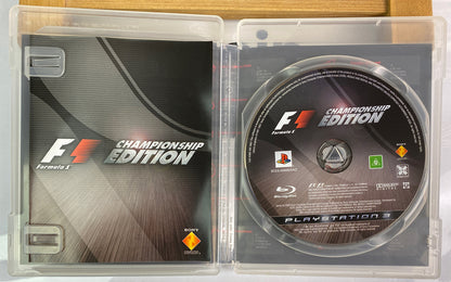Formula One Championship Edition PAL Playstation 3/PS3 Complete 3222