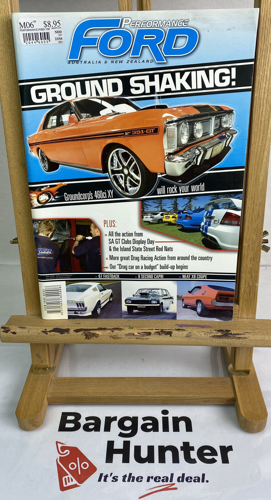 Performance Ford Australia and New Zealand Ground Shaking Magazine In VGC