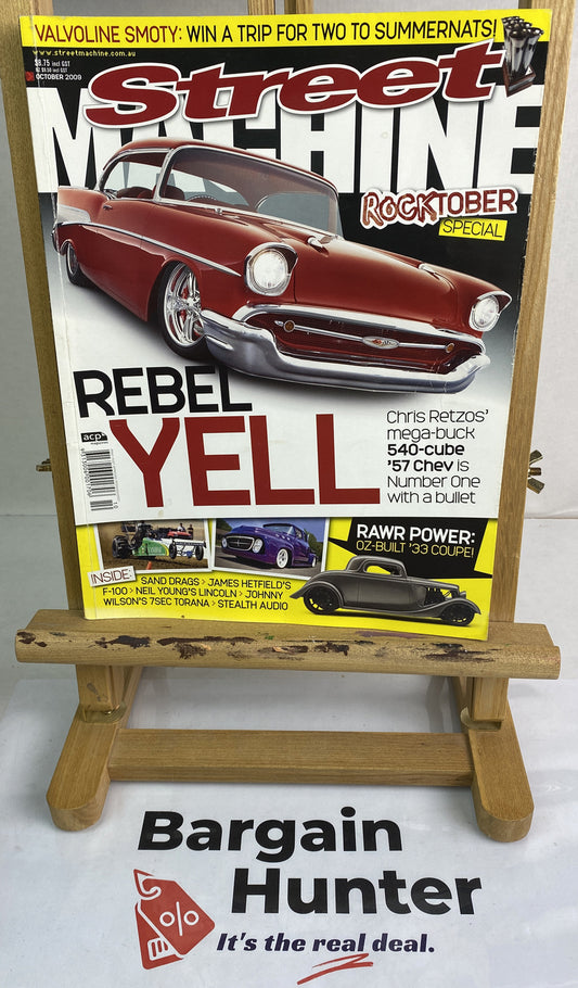 Street Machine October / Rocktober 2009 Magazine In Good Condition