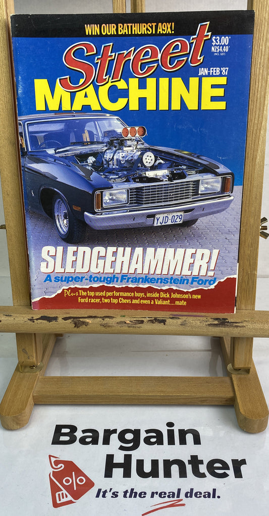 Street Machine January - February 1987 Magazine In Good Condition