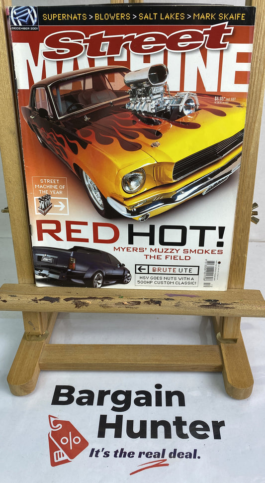 Street Machine December 2001 Magazine In Good Condition
