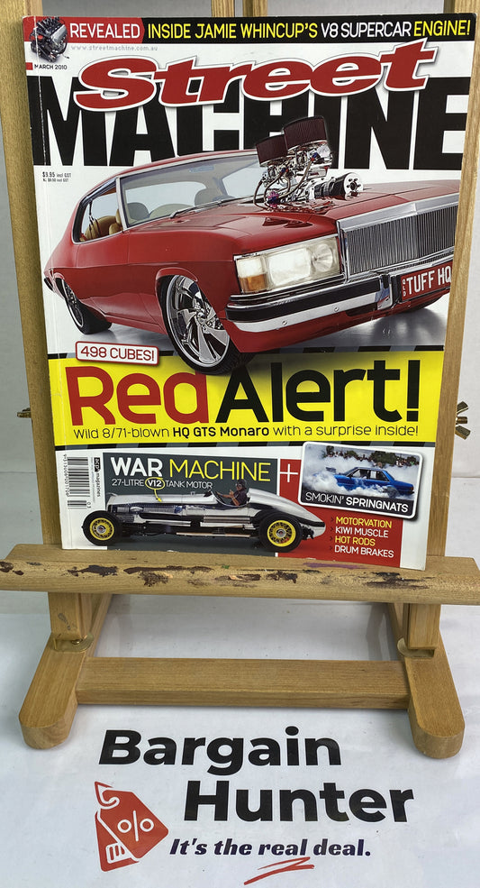 Street Machine March 2010 Magazine In Good Condition