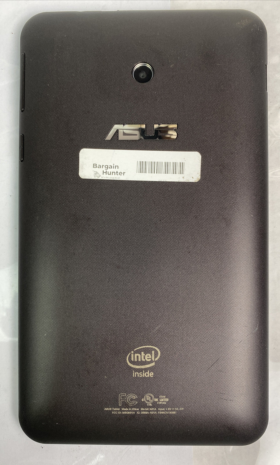 ASUS K01A MEMO PAD TABLET SOLD PARTS DOESN'T TURN ON BATTERY NEEDS REPLACEMENT