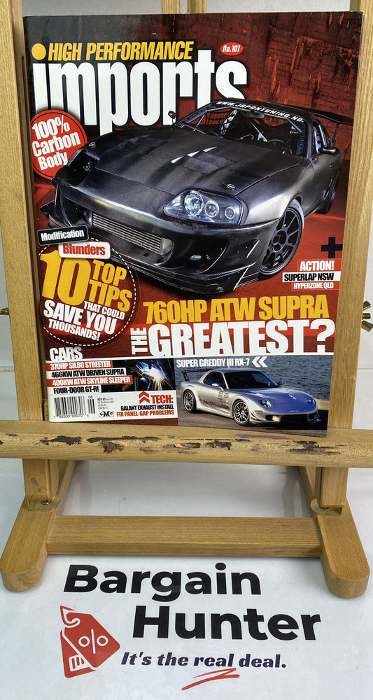High Performance Imports No.101 Magazine In Good Condition