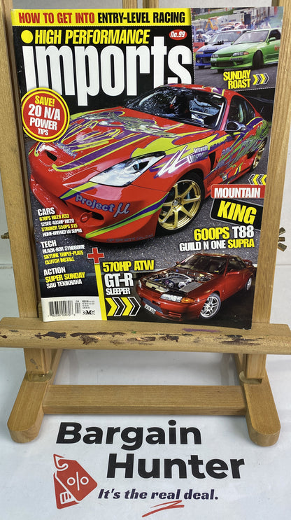 High Performance Imports No.99 Magazine In Good Condition
