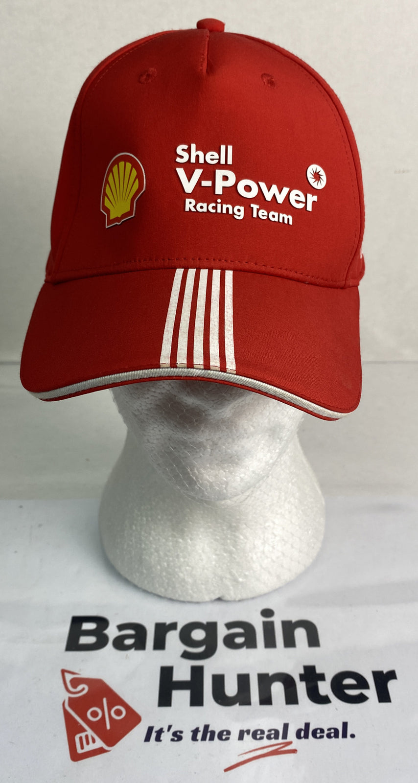 Shell V-Power Racing Team Cap / Hat In Good Condition Adjustable Sizing 2939