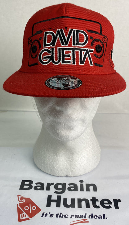 David Guetta 2013 Baseball Cap / Hat In Good Condition Adjustable Sizing 2938