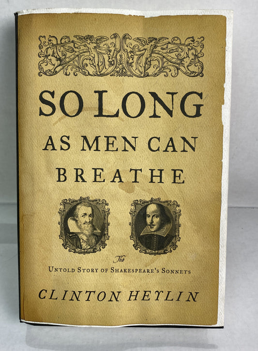 So Long As Men Can Breathe By Clinton Heylin Hard Copy In Good Condition
