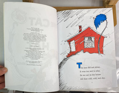 The Cat In The Hat Author Dr. Seuss 100th Edition In Good Condition