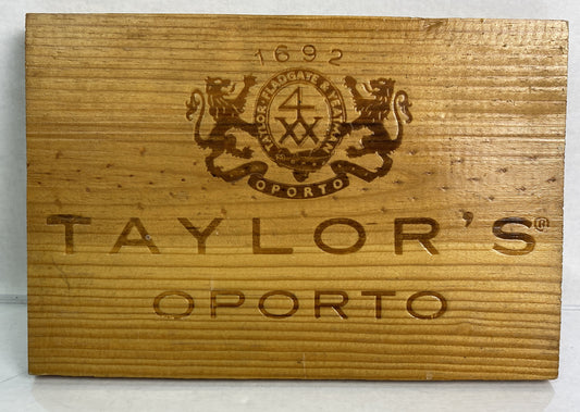 Taylor Fladgate & Yeatman Taylor's Oporto Timber Sign In VGC 3251