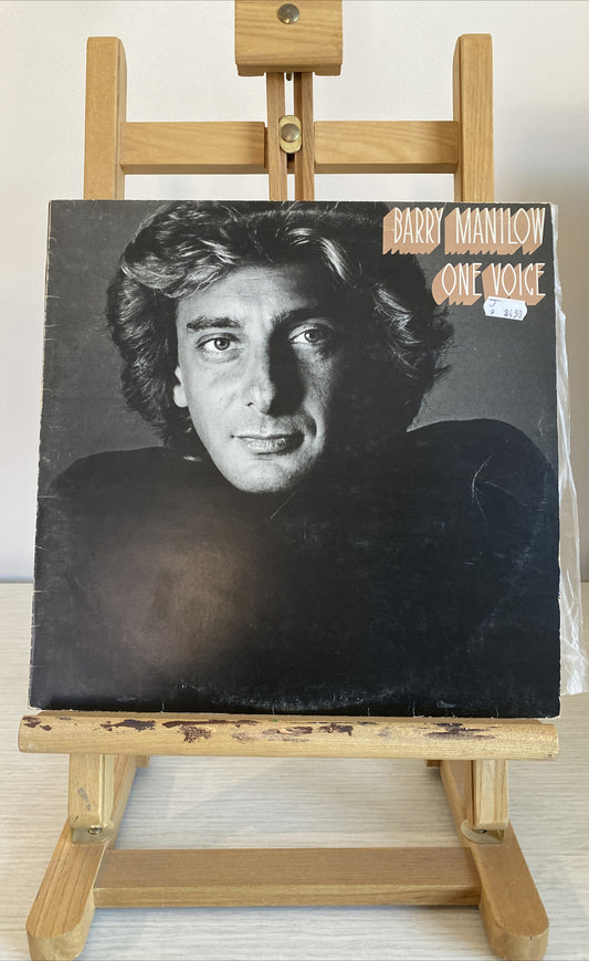 BARRY MANILOW - LP - ONE VOICE - 1979 Vintage Vinyl Record 3415