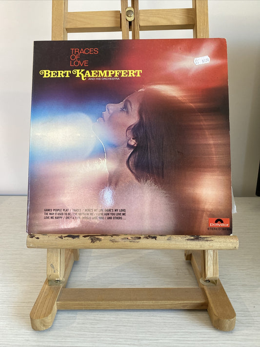 Bert Kaempfert His - Traces Of Love Vintage Vinyl Record 3396