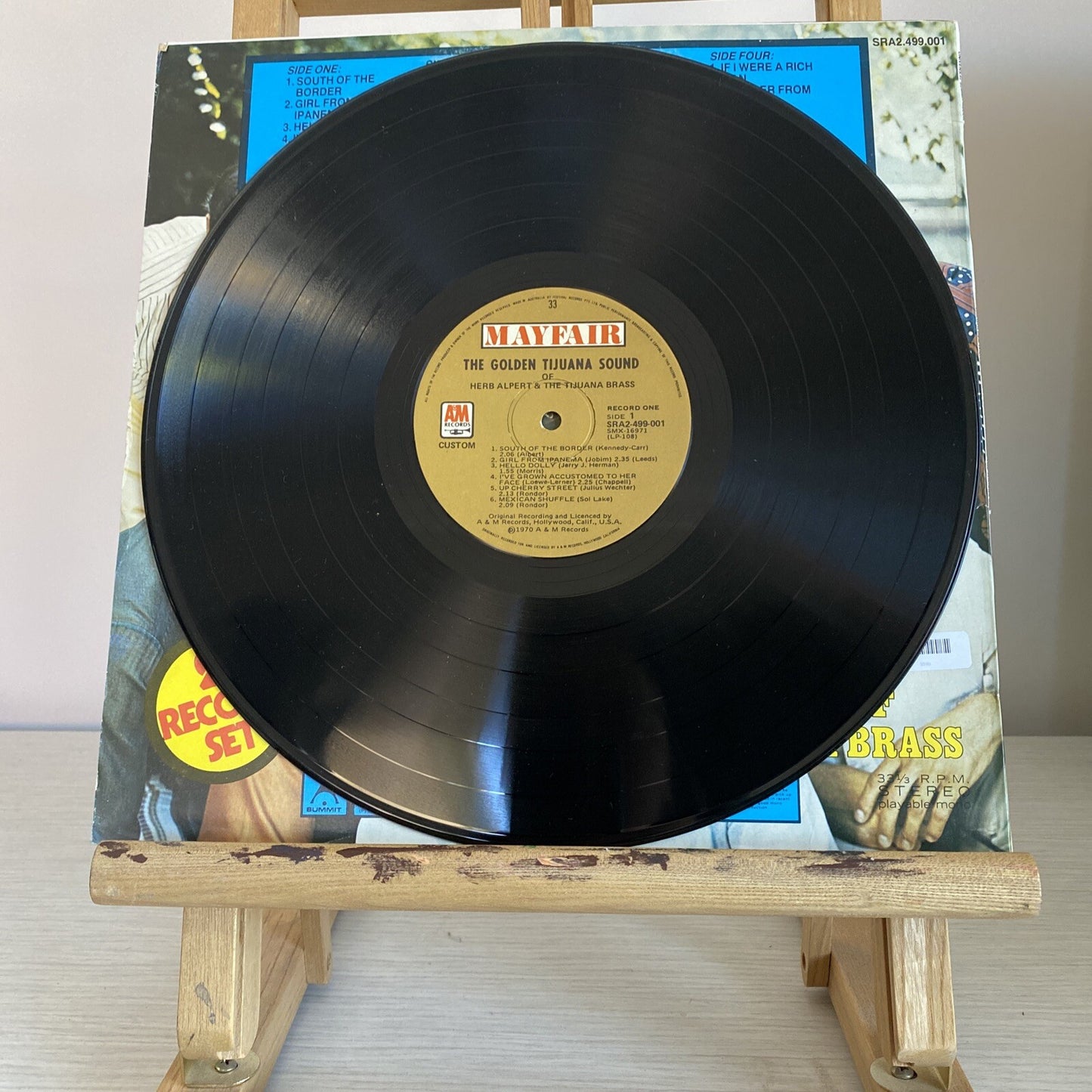 Herb Alpert & The Tijuana Brass - The Golden Tijuana Sound 1970 Record 3385