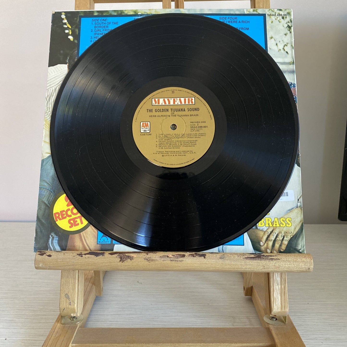 Herb Alpert & The Tijuana Brass - The Golden Tijuana Sound 1970 Record 3385