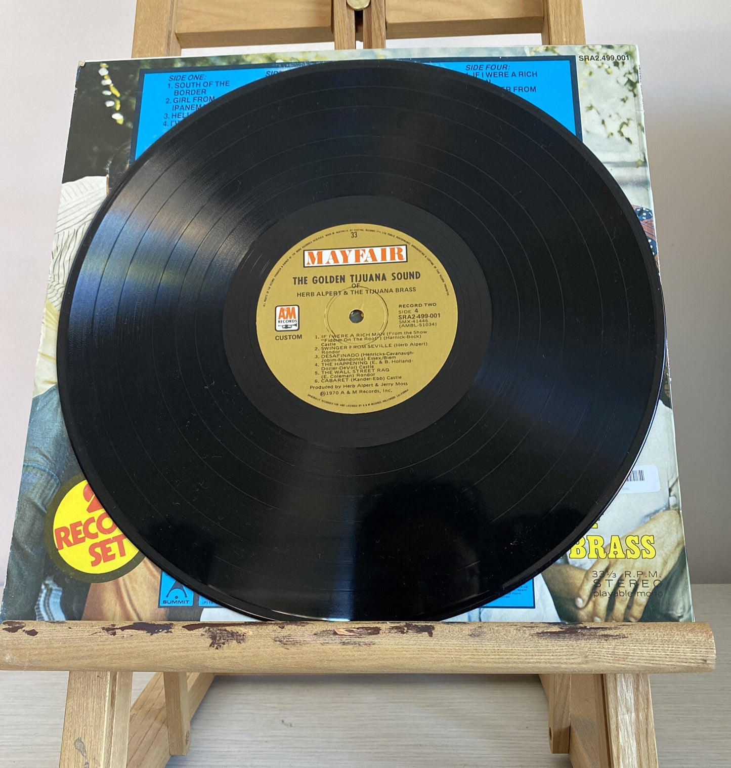 Herb Alpert & The Tijuana Brass - The Golden Tijuana Sound 1970 Record 3385