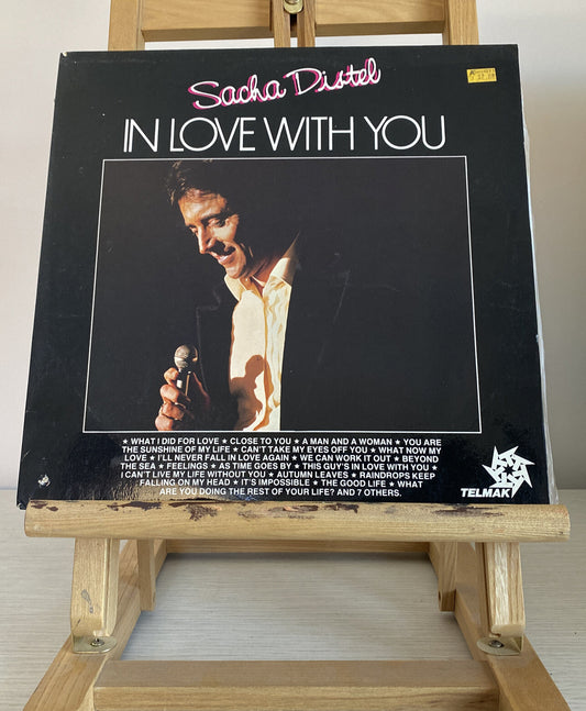 SACHA DISTEL In Love With You Vintage Vinyl Record In Good Condition 3387