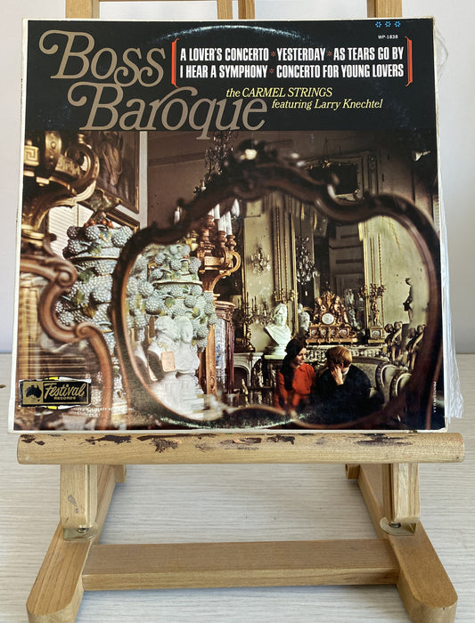 CARMEL SINGERS / LARRY KNECHTEL - BOSS BAROQUE - WORLD PACIFIC Record