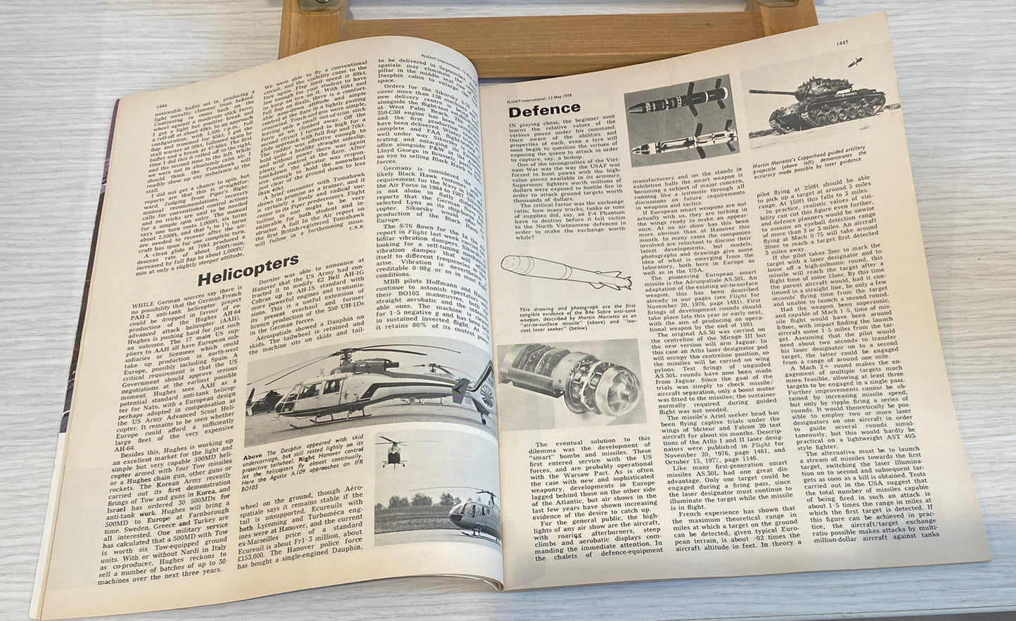 Flight International May 1978 Magazine In Ok Condition