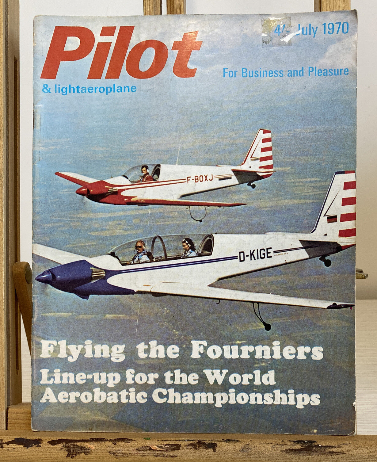 Pilot July 1970 Magazine In Ok Condition