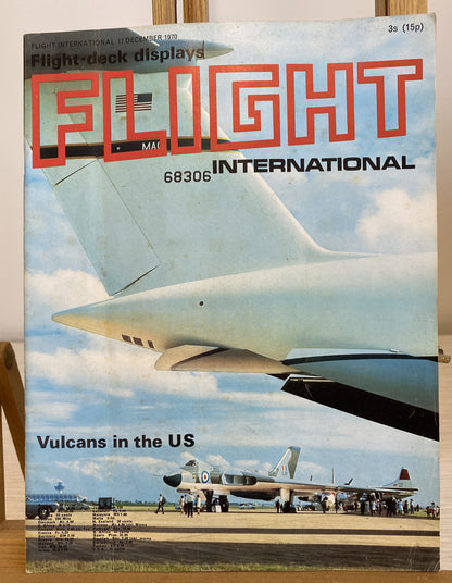 Flight International December 1970 Magazine In Ok Condition
