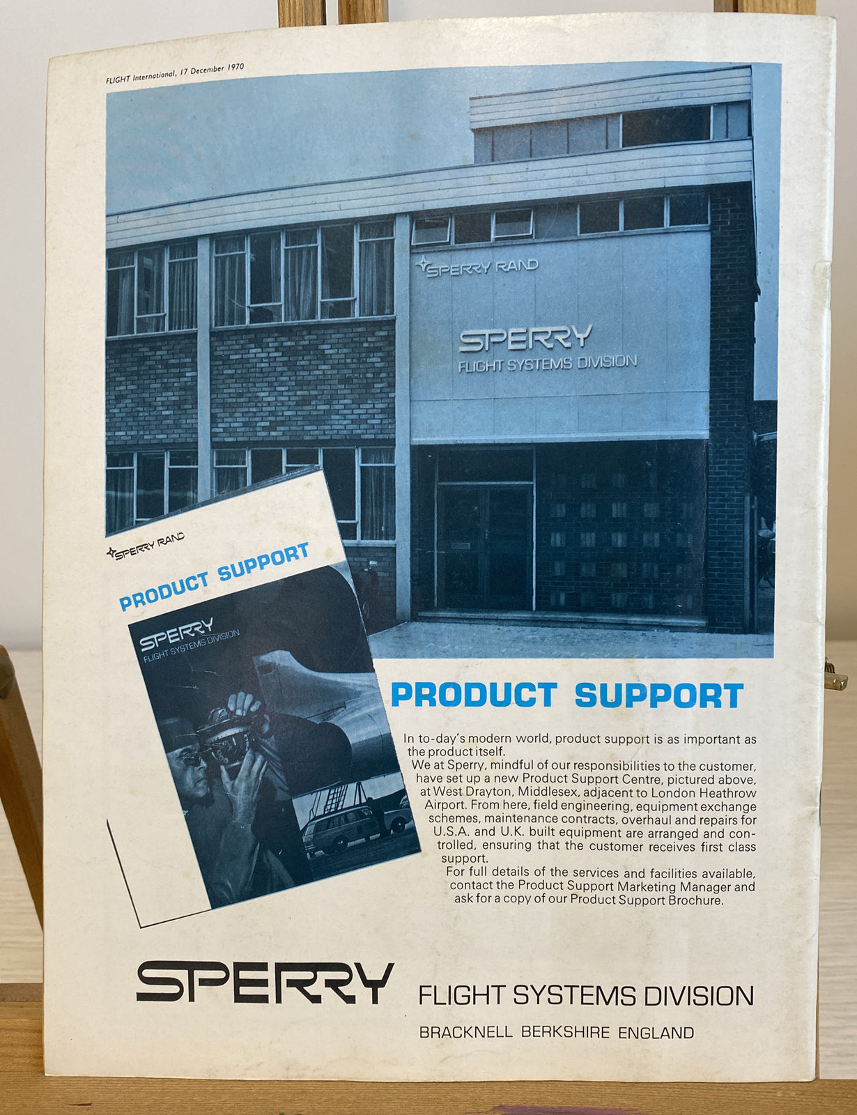 Flight International December 1970 Magazine In Ok Condition