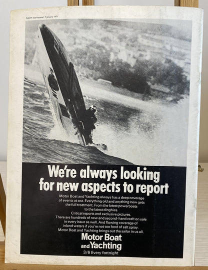 Flight International January 1971 Magazine In Ok Condition