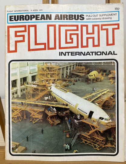 Flight International April 1972 Magazine In Ok Condition