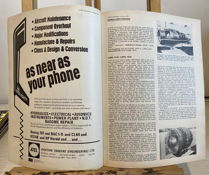 Flight International January 1972 Magazine In Ok Condition