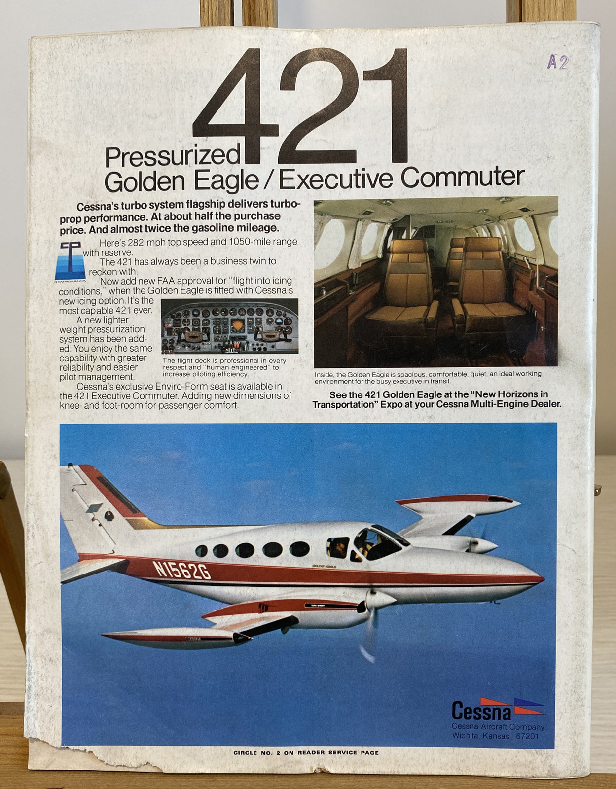 Flying September 1975 Magazine In Good Condition