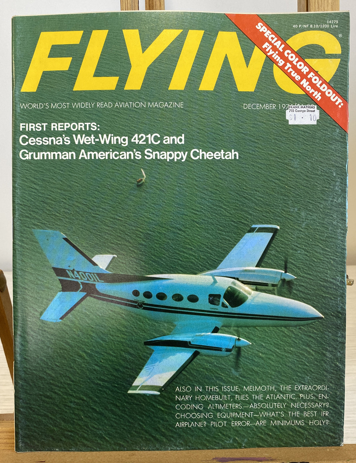 Flying December 1975 Magazine In Good Condition