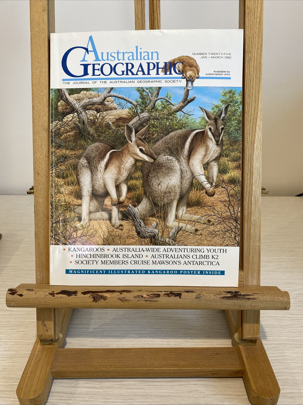 Australian Geographic January - March  1992 Magazine In Good Condition