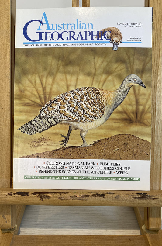 Australian Geographic October - December 1994 Magazine In Good Condition