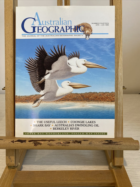 Australian Geographic April - June 1989 Magazine In Good Condition