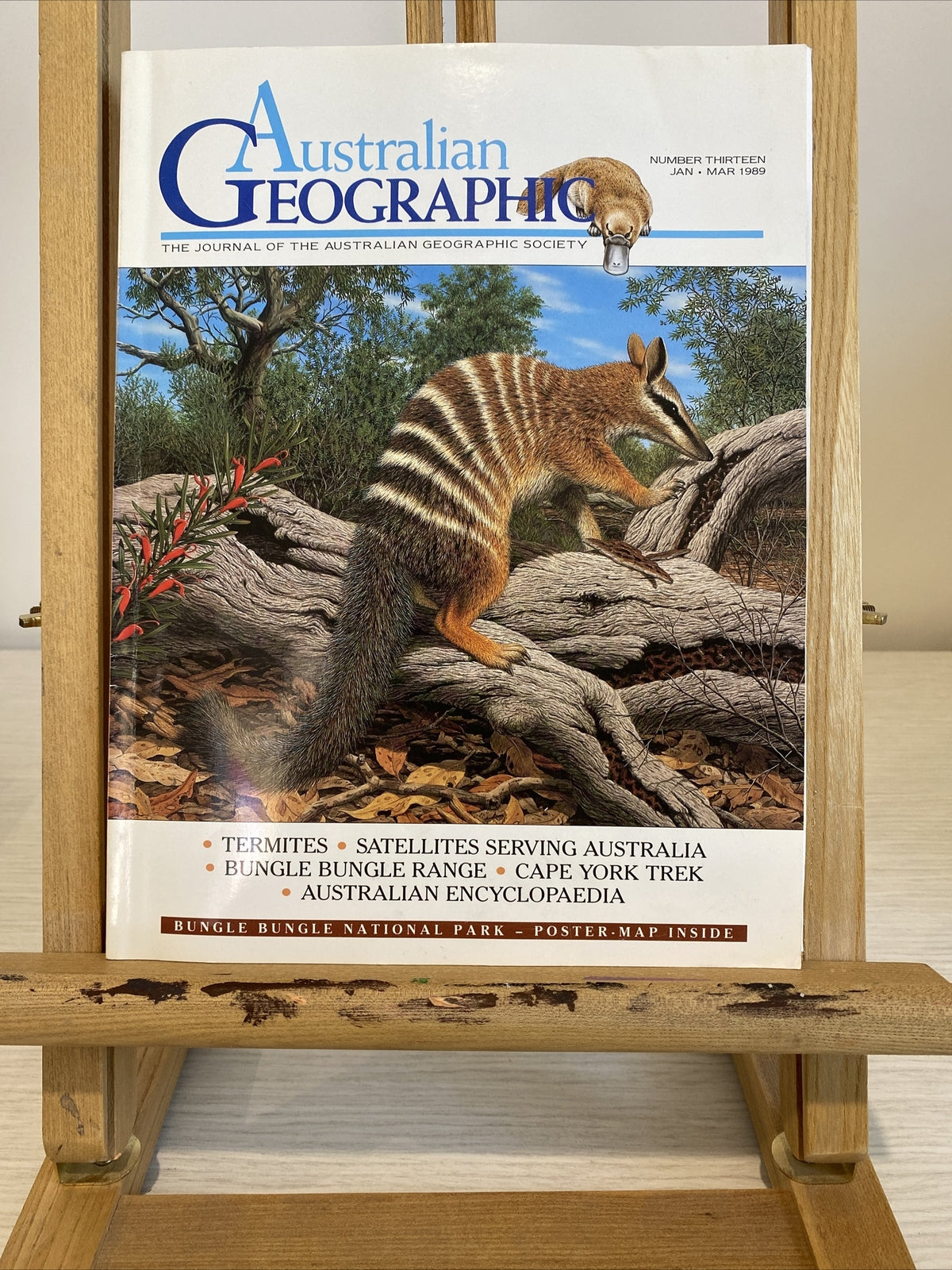 Australian Geographic January - March 1989 Magazine In Good Condition